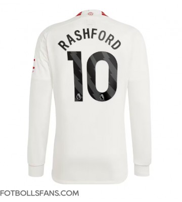 Manchester United Marcus Rashford #10 Replika Tredje Tröja 2023-24 Långärmad
